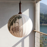 New Chinese Style Plum Basket Lantern Hand-painted lantern-shaped Restaurant Pendant Light